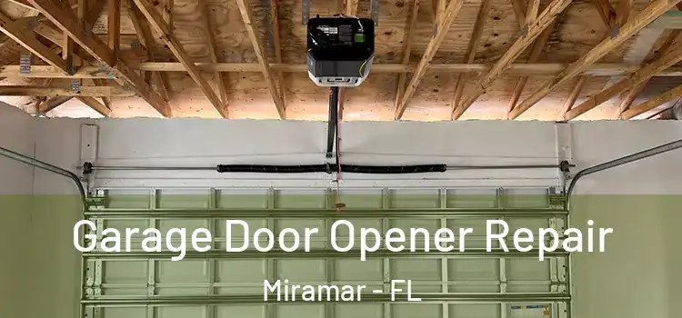  Garage Door Opener Repair Miramar - FL